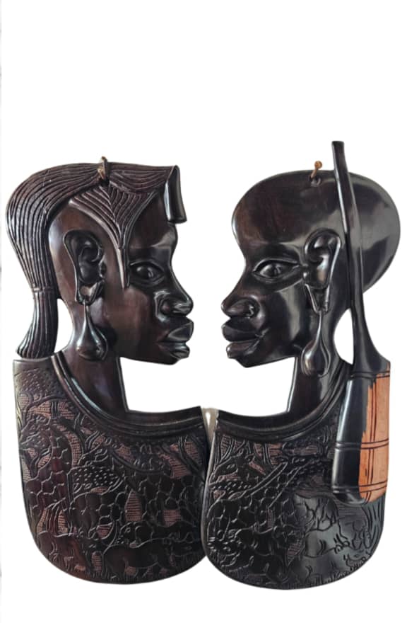 Tanzania Madonna Couple Head
