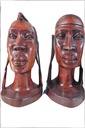 Tanzania Masai Couple Heads