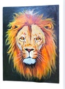 Tanzania Lion Painting