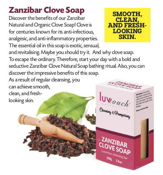 LovTouch Zanzibar Clove Soap