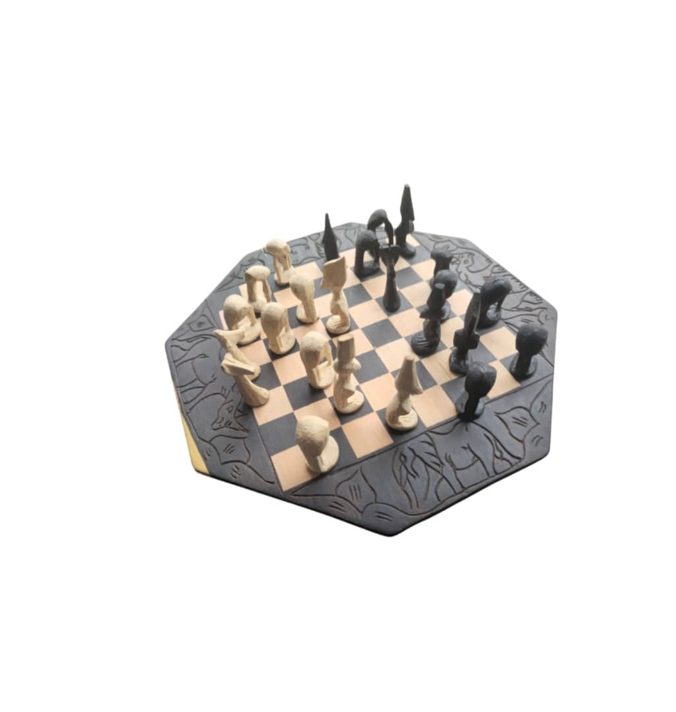 Tanzania Classic traditional Wood Chase octagon