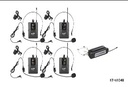 MICROPHONE WIRELESS 4 MICS