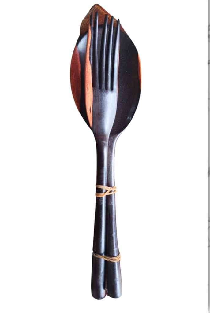 TANZANIA TRADITIONAL SALAD SPOON