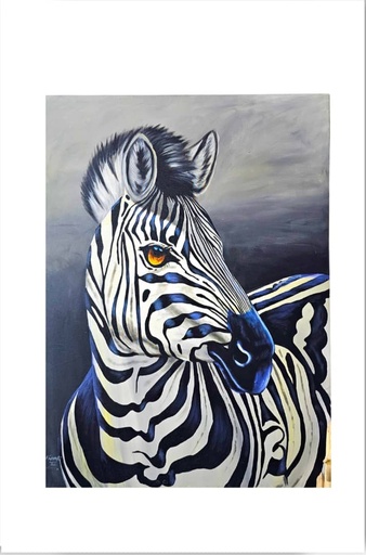 ZEBRA CANVAS PAINTING