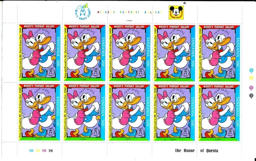 DISNEY MICKEY'S POTRAIT GALLERY